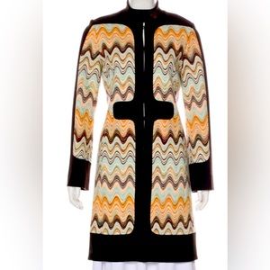 Vintage Missoni Light Coat Multi Color